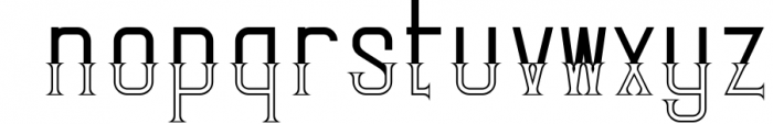 GLORY VICTORY 1 Font LOWERCASE