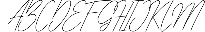Gladise Signature Font Font UPPERCASE