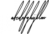 Gladise Signature Font Font LOWERCASE