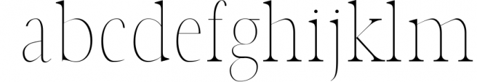 Glamour Luxury Serif Font Family 4 Font LOWERCASE