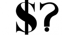 Glenca | Modern Serif font Font OTHER CHARS