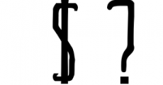 Glennda Handmade Serif Typeface 2 Font OTHER CHARS