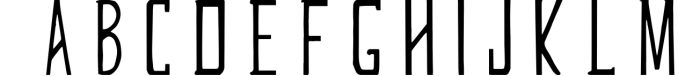 Glennda Handmade Serif Typeface 2 Font UPPERCASE