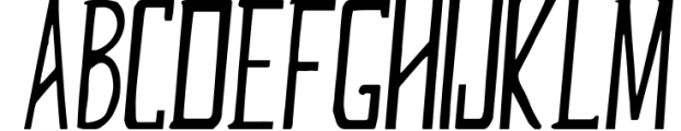 Glennda Handmade Serif Typeface 3 Font UPPERCASE