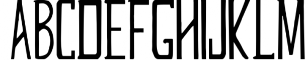 Glennda Handmade Serif Typeface Font UPPERCASE