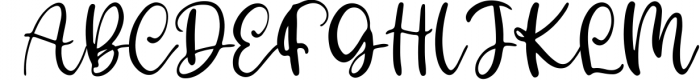 Glimmering Sleigh - Handwritten Script Font Font UPPERCASE
