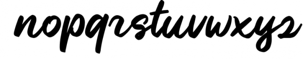 Glintar - Script Font Font LOWERCASE