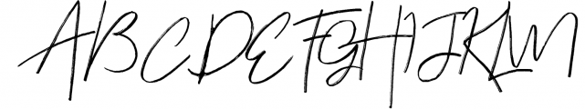 Gloriant Signature Script 1 Font UPPERCASE