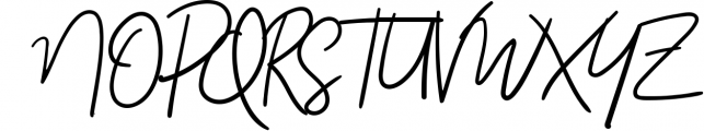 Gloriant Signature Script Font UPPERCASE