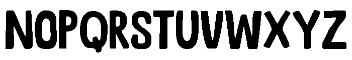 GLUBIO Regular Font UPPERCASE