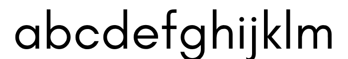 Glacial Indifference Regular Font LOWERCASE