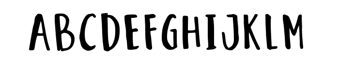 GladiolHazeSansDEMO-Regular Font UPPERCASE