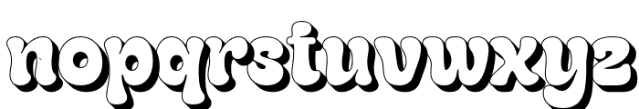 GladoliaDEMO-Shadow Font LOWERCASE