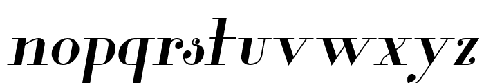 Glamor Medium Italic Font LOWERCASE