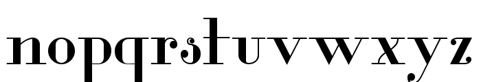 Glamor Medium Font LOWERCASE