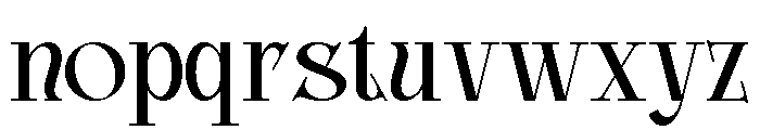 Glamour Avegato DEMO Regular Font LOWERCASE