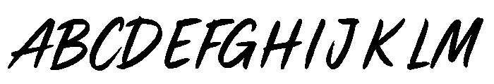 Glamour Magazine Font UPPERCASE