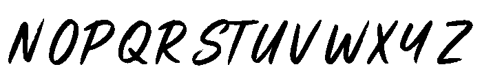 Glamour Magazine Font UPPERCASE