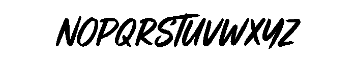 Glamour Magazine Font LOWERCASE
