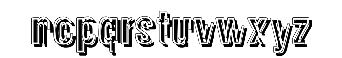 Glasnost Heavy Font LOWERCASE