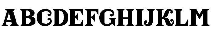 Glassier Regular Font UPPERCASE