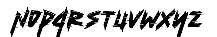 Glitch Shoot Personal Use Font LOWERCASE