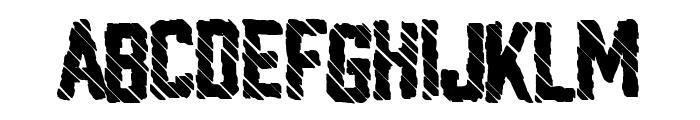 Glitchland Font LOWERCASE