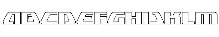Global Dynamics Outline Font LOWERCASE