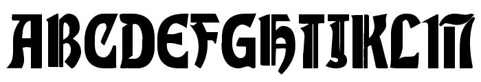 Globus Font UPPERCASE