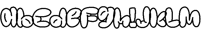 Gloomist Outline Regular FONT