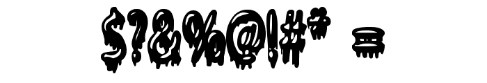 Gloop Font OTHER CHARS