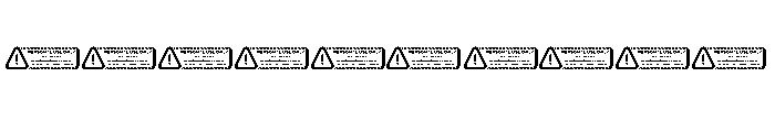 GlorifySHDemo Font OTHER CHARS