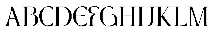 GlorifySHDemo Font UPPERCASE