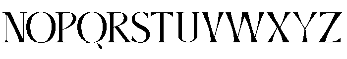 GlorifySHDemo Font UPPERCASE