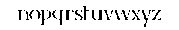 GlorifySHDemo Font LOWERCASE