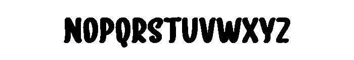 Glorius Font UPPERCASE