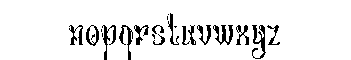 Glorivane DEMO Font LOWERCASE