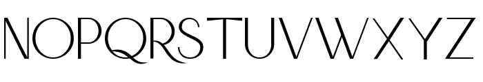 Glorya DEMO Regular Font UPPERCASE