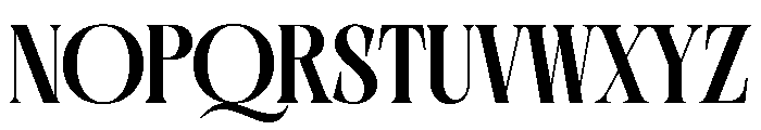 Glowfor Font UPPERCASE