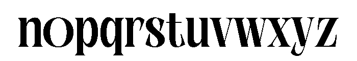 Glowfor Font LOWERCASE