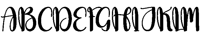 Gluten Font UPPERCASE