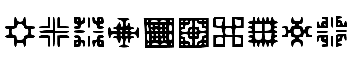 Glypha Regular Font OTHER CHARS