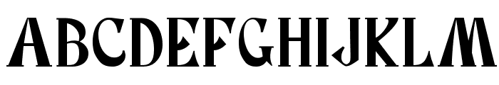 Glacial Font UPPERCASE