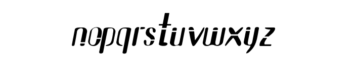 Globule-Italic Font LOWERCASE