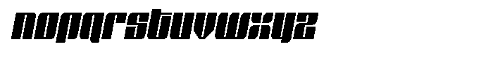 Glyphic Neue-Medium Italic Font LOWERCASE