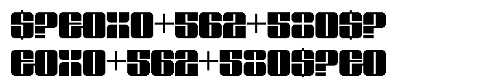Glyphic Neue-Medium Font OTHER CHARS