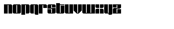Glyphic Neue-Medium Font LOWERCASE