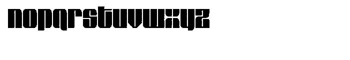 Glyphic Neue-Narrow Font LOWERCASE