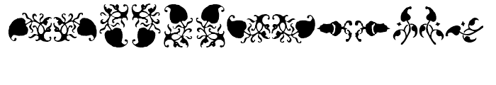 GLC Ornaments One Regular FONT