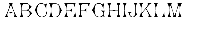 Gladiate Regular Font UPPERCASE